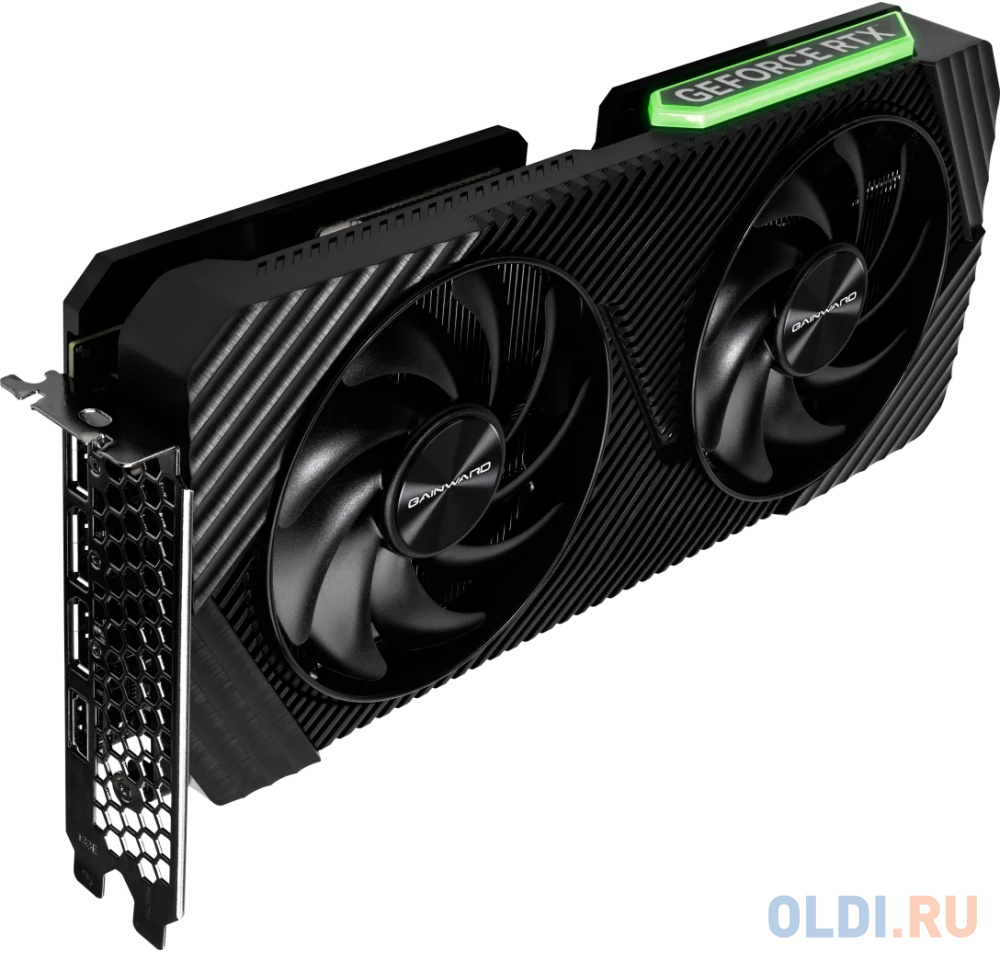 Видеокарта Gainward RTX4070 GHOST 12GB GDDR6 192bit 3xDP HDMI 2FAN RTL