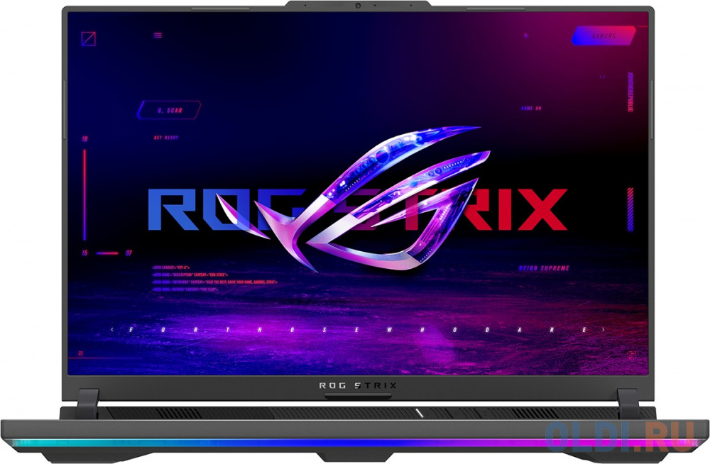 Ноутбук ASUS ROG G614JU-N4093 16" 2560x1600/Intel Core i7-13650HX/RAM 16Гб/SSD 1Тб/RTX 4050 6Гб/ENG|RUS/DOS серый 2.5 кг 90NR0CC1-M008V0