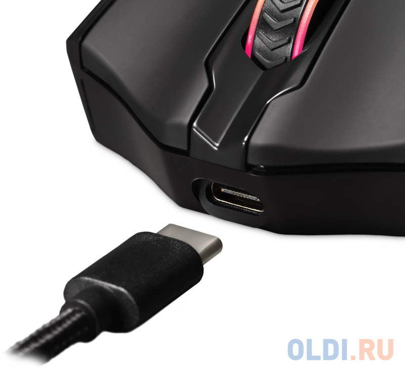 Redragon Беспроводная игровая мышь Impact Elite Оптика, RGB, 16000 DPI, б.п.