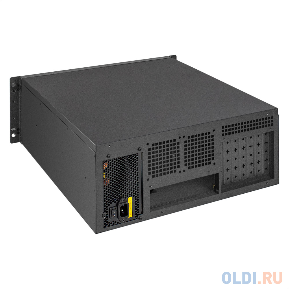 Серверный корпус ExeGate Pro 4U450-17 <RM 19", высота 4U, глубина 450, БП 600RADS, 2*USB>