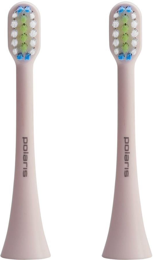 Комплект насадок для электрической зубной щетки TBH 0503 PK/TC (2) Polaris