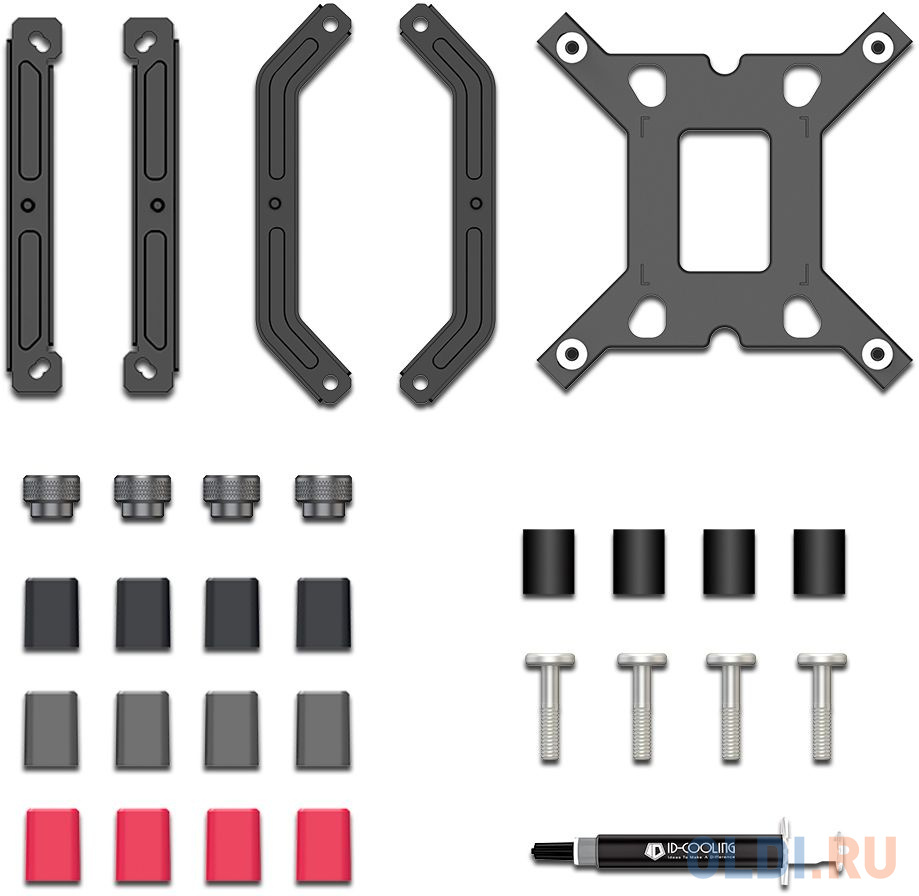 Cooler ID-Cooling FROZN A410 BLACK  220W/ Intel 1700, 12*, 115*, AMD AM5, AM4/ Screws в Москвe