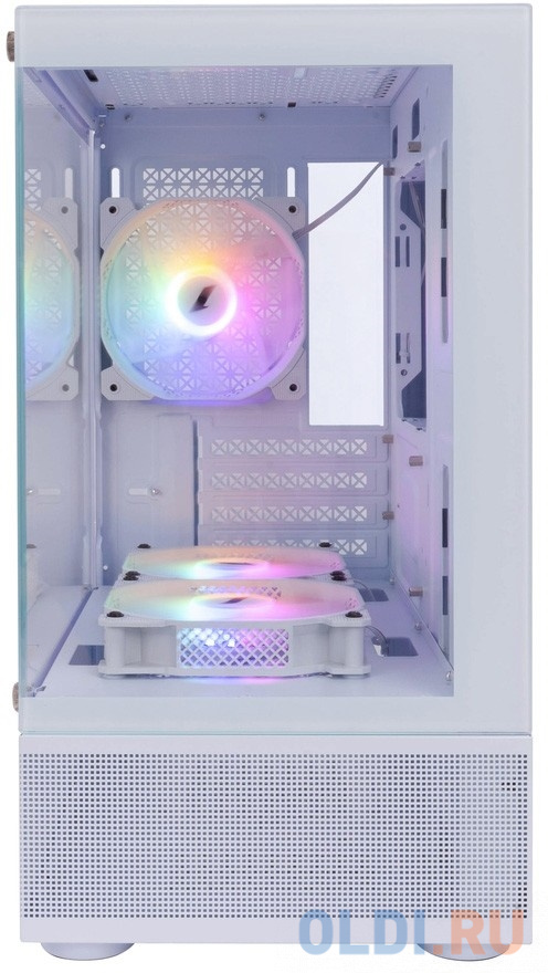 1STPLAYER MIKU Mi2-A White / mATX / 3x120mm LED fans / Mi2-A-WH-2F1R-W-1F1-W в Москвe