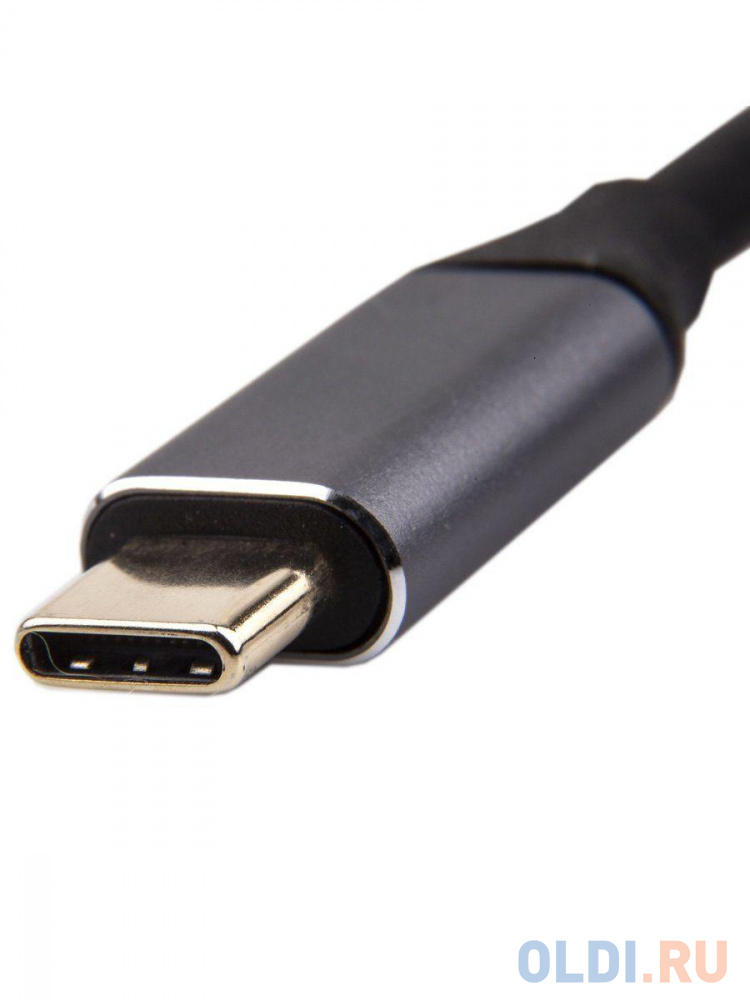 Кабель-адаптер USB 3.1 Type-Cm --> HDMI A(m) 4K@60Hz, 1.8m ,Aluminium Shell,VCOM <CU423MC-1.8M>