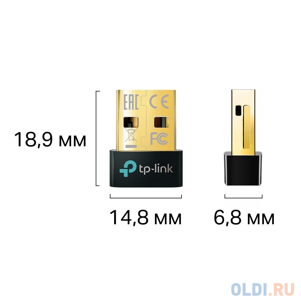 Адаптер Bluetooth TP-Link UB500 USB 2.0 (ант.внутр.) в Москвe