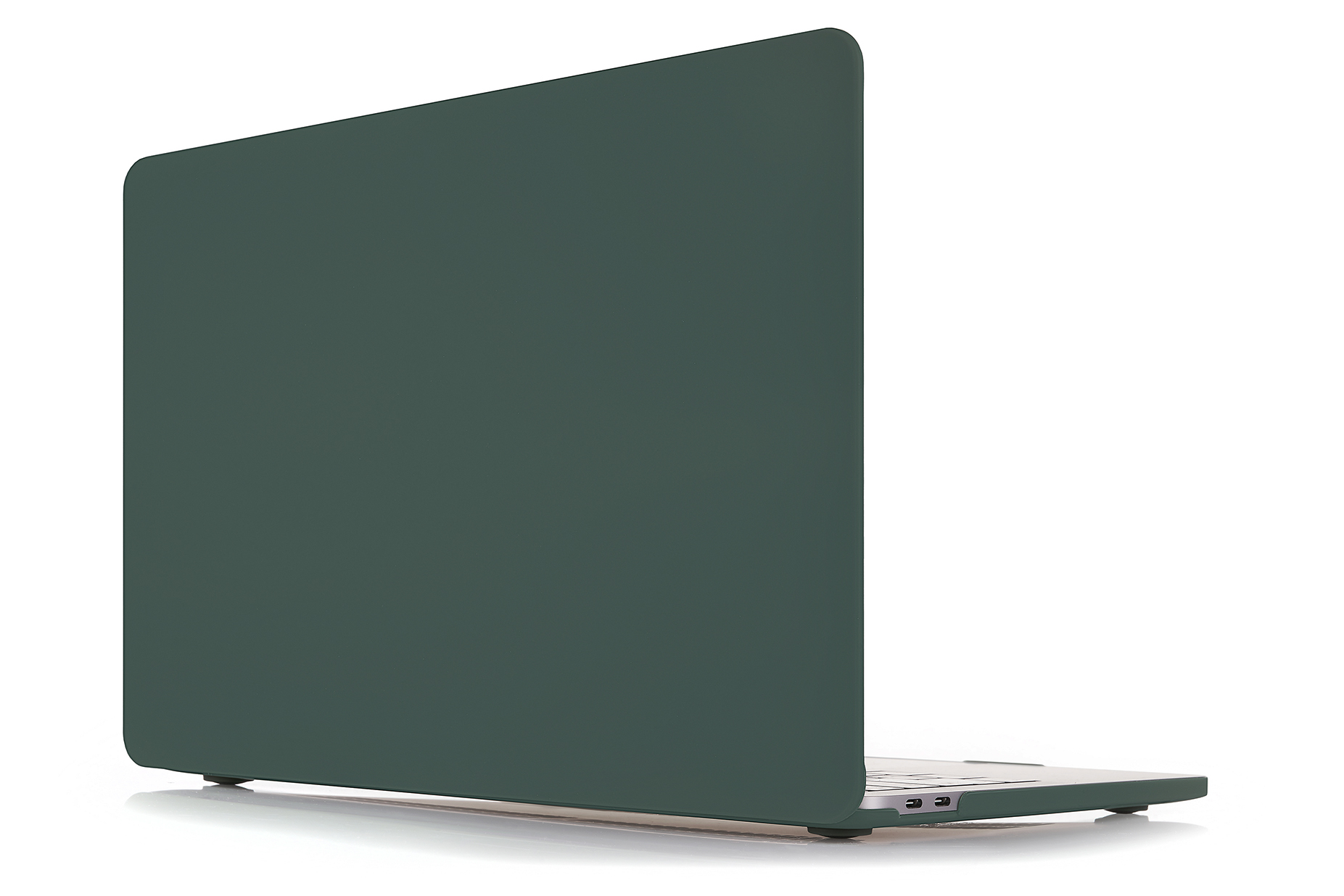 Чехол защитный VLP Plastic Case для MacBook Pro 16'' 2019-2020, темно-зеленый в Москвe