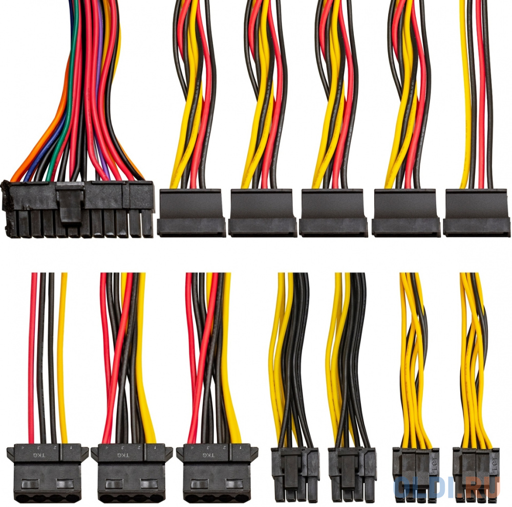 Блок питания 800W ExeGate UNS800 (ATX, 12cm fan, 24pin, 2x(4+4)pin, 2xPCI-E, 5xSATA, 3xIDE, кабель 220V в комплекте)