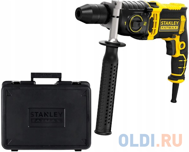 Дрель сетевая ударная Stanley FMEH1100K-QS, 1100 Вт