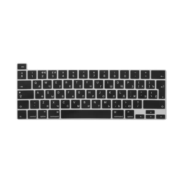 Накладка на клавиатуру Barn&Hollis для Macbook Air 13 (2020), черная УТ000021886 в Москвe