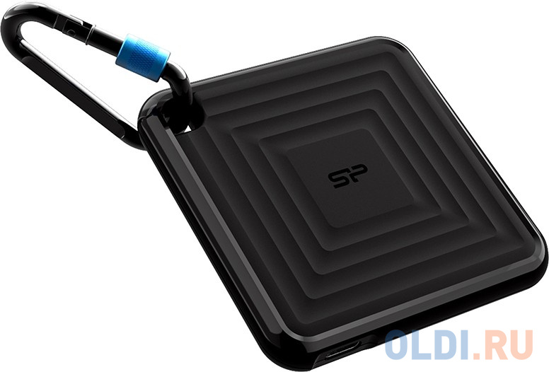 Внешний SSD диск 1.8" 480 Gb USB 3.1 Silicon Power SP480GBPSDPC60CK черный