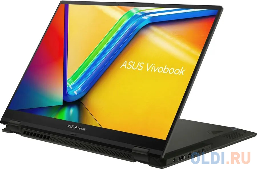 Ноутбук Asus VivoBook 16 TP3604VA-MC132 Core i3 1315U 8Gb SSD512Gb Intel UHD Graphics 16" IPS Touch WUXGA (1920x1200) noOS black WiFi BT Cam (90N