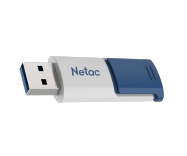 Флешка Netac U182 Blue 32Gb (NT03U182N-032G-30BL) бело-синяя в Москвe