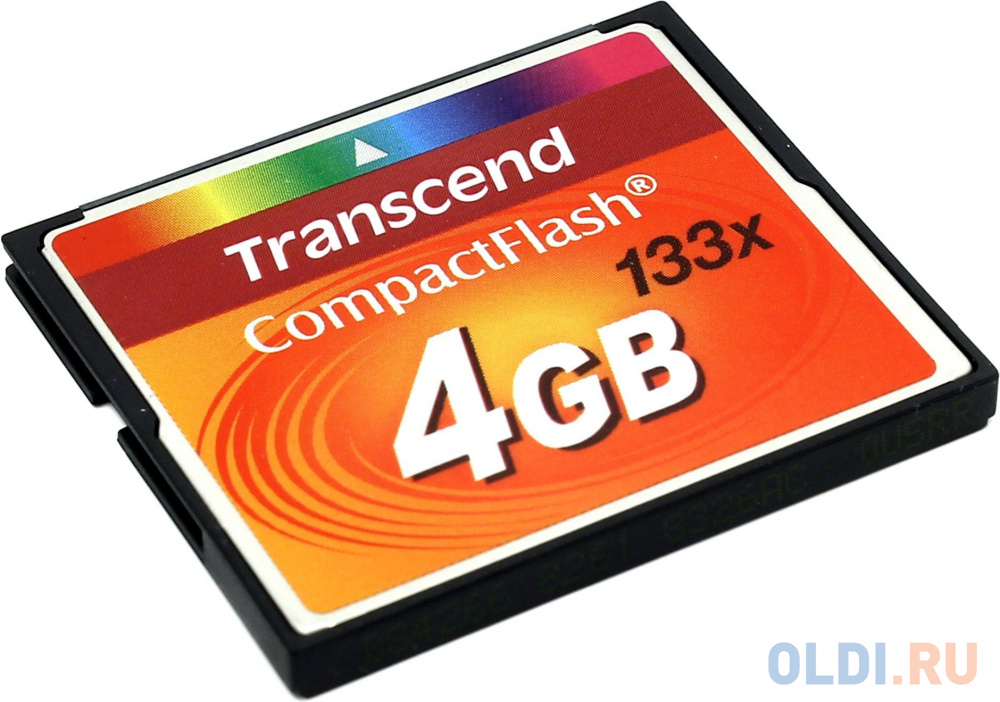 Карта памяти Compact Flash 4Gb Transcend <133x>