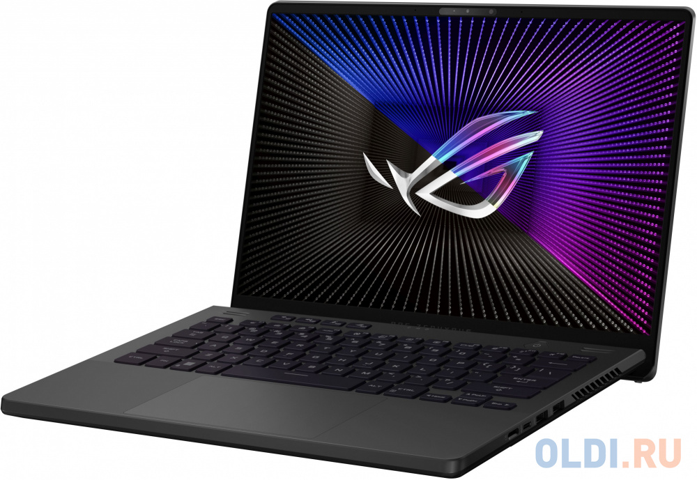 Ноутбук Asus ROG Zephyrus GA402XV-N2080W Ryzen 9 7940HS 16Gb SSD1Tb NVIDIA GeForce RTX4060 8Gb 14" IPS WQXGA (2560x1600) Windows 11 Home black Wi