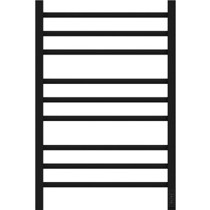Полотенцесушитель электрический Point П9 500х800 диммер справа, черный (PN71858B)