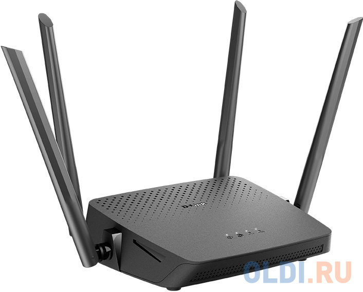 AC1200 Wi-Fi EasyMesh Router, 1000Base-T WAN, 4x1000Base-T LAN, 4x5dBi external antennas, USB port, 3G/LTE support в Москвe