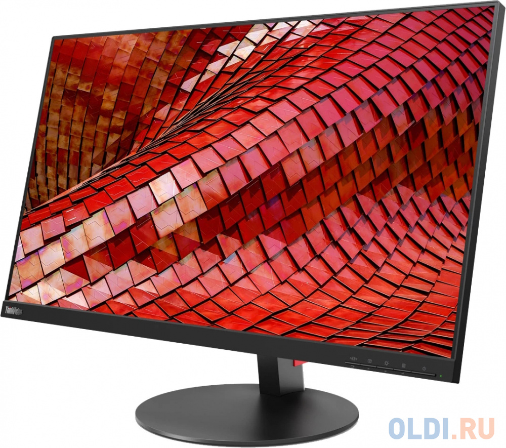 МОНИТОР 27" Lenovo ThinkVision T27i-10 Black (IPS,1920x1080, 4 ms,178°/178°,250 cd/m,1000:1,+HDM, +DP, +USB 3.0 x 4)