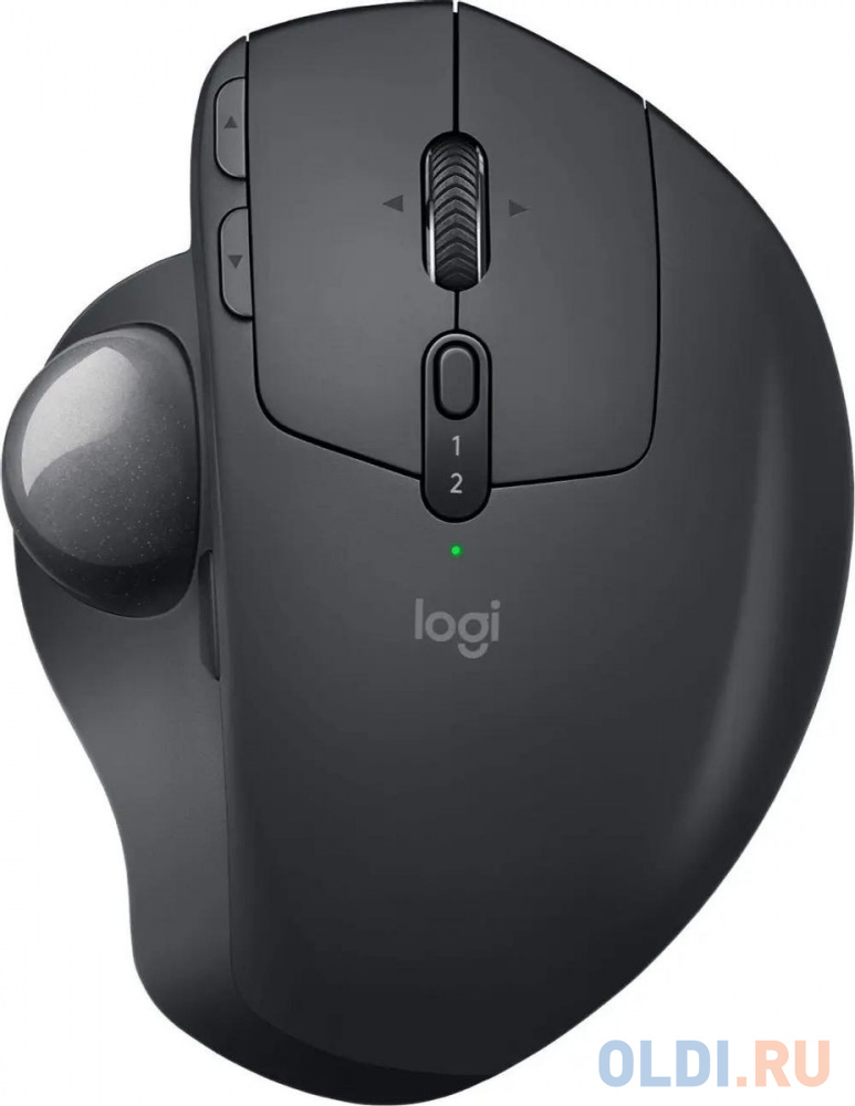 Трекбол Logitech Trackball MX Ergo, оптическая, беспроводная, USB, графитовый [910-005182]