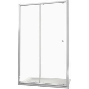 Душевая дверь Good Door Lira WTW 130-140х185 прозрачная, хром (WTW-140-C-CH) в Москвe