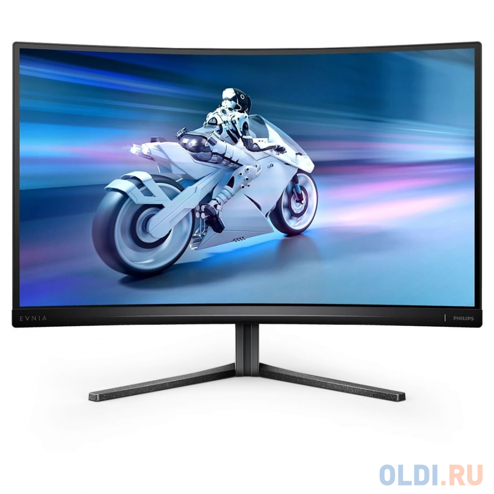 Монитор LCD 27'' 16:9 1920х1080(FHD) VA, Curved, nonGLARE, 280 Hz, 300 cd/m2, H178°/V178°, 3000:1, 80M:1, 16.7M, 1ms, 2xHDMI, DP, Height adj