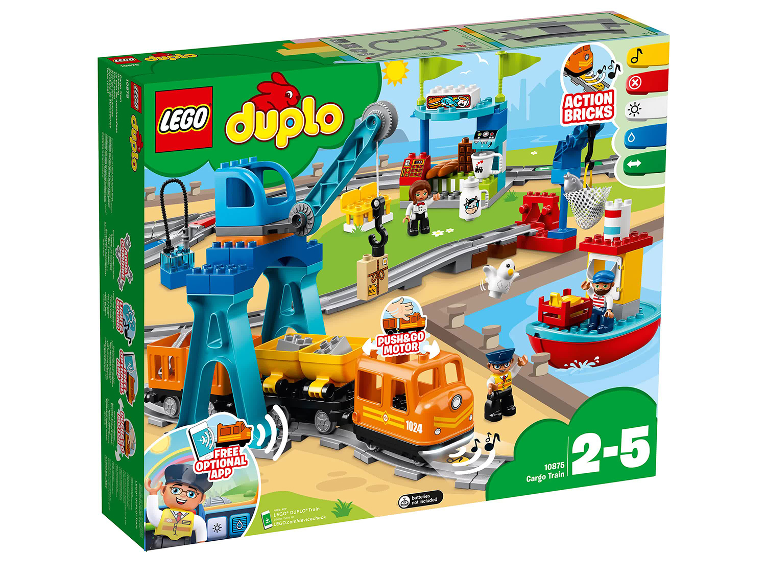 Конструктор LEGO Duplo Грузовой поезд 10875 в Москвe