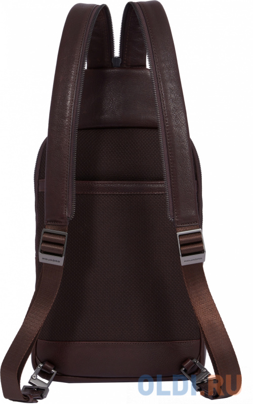 Рюкзак слинг Piquadro Carl CA5751S129/TM темно-коричневый кожа