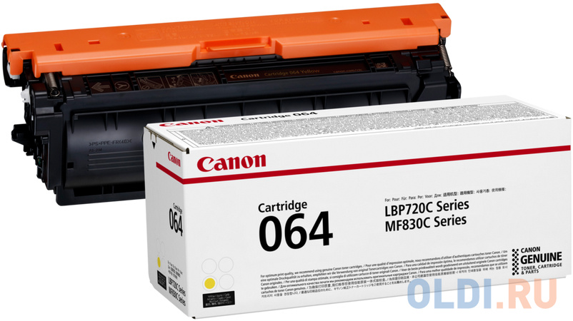 Картридж Canon CRG 064 Y 1500стр Желтый