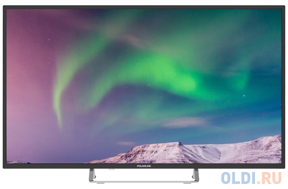 Телевизор LED PolarLine 43" 43PL52TC-SM черный FULL HD 50Hz DVB-T DVB-T2 DVB-C DVB-S2 WiFi Smart TV (RUS) в Москвe