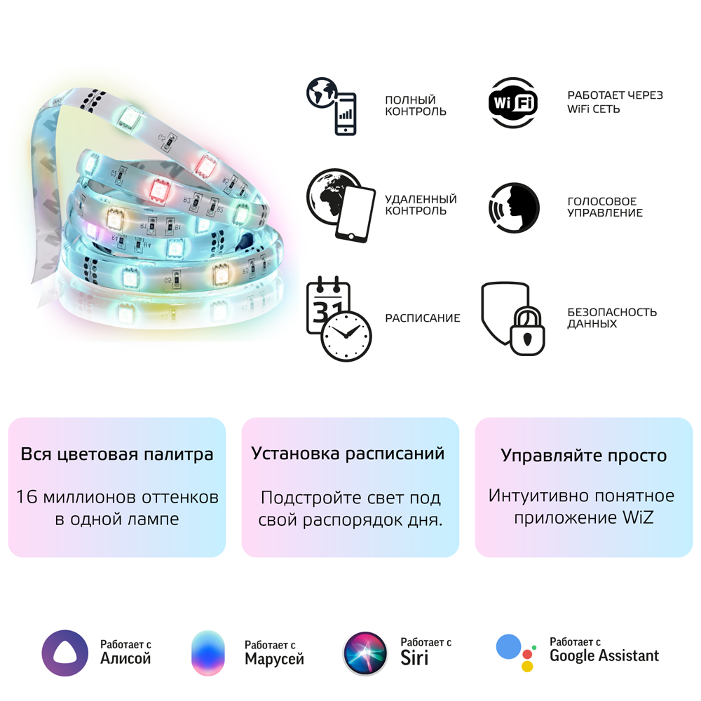 Лента светодиодная Gauss в Москвe