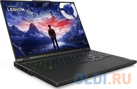 Ноутбук/ Lenovo Legion Pro 5 16IRX9 16"(2560x1600 IPS)/Intel Core i7 14650HX(2.2Ghz)/32768Mb/1024SSDGb/noDVD/Ext:nVidia GeForce RTX4060(8192Mb)/C