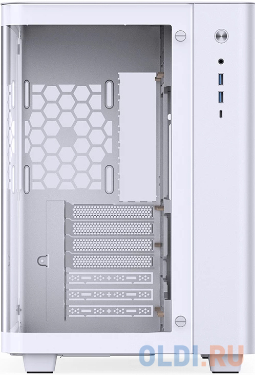 Корпус без блока питания/ Корпус JONSBO TK-3 White ATX без БП, mini-ITX, micro-ATX, белый в Москвe