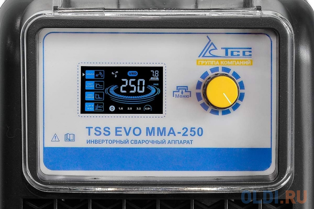 ТСС Сварочный инвертор ТSS EVO MMA-250 035254