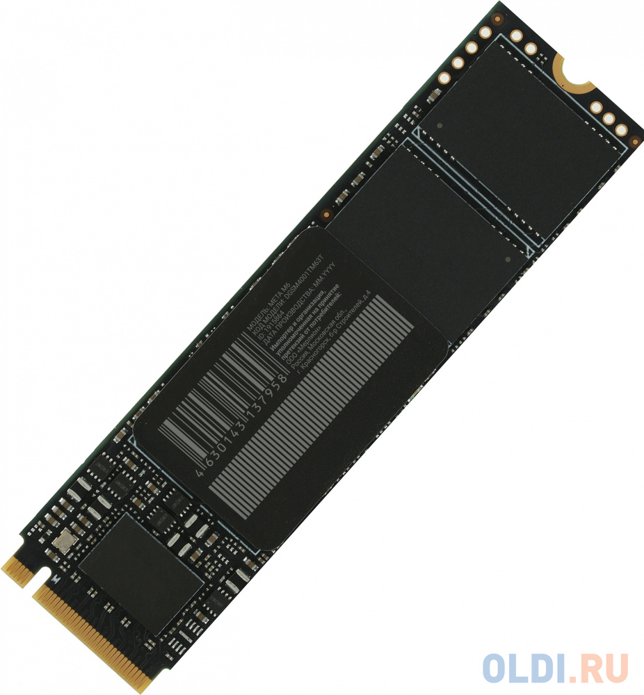Накопитель SSD Digma PCI-E 4.0 x4 1Tb DGSM4001TM63T Meta M6 M.2 2280