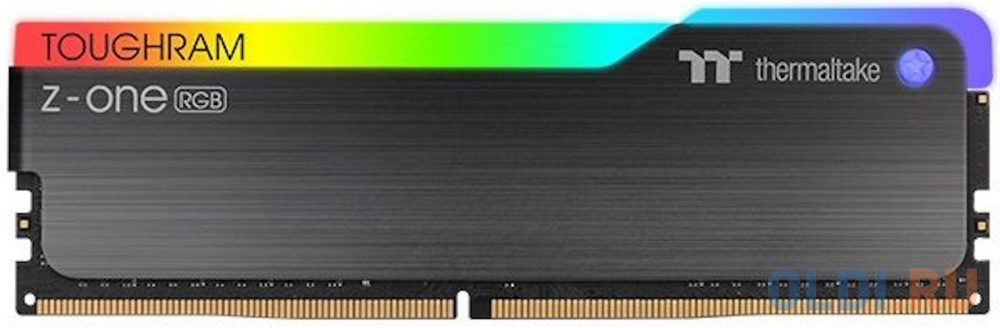 8GB Thermaltake DDR4 3600 DIMM TOUGHRAM Z-ONE RGB Black Gaming Memory R019D408GX1-3600C18S Non-ECC, CL18, 1.35V, Heat Shield, XMP 2.0, RTL (527750)