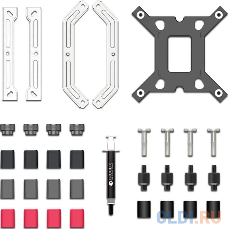 Cooler ID-Cooling FROZN A610 ARGB WHITE 250W/ Intel 1700, 12*, 115*, AMD AM5, AM4/ Screws