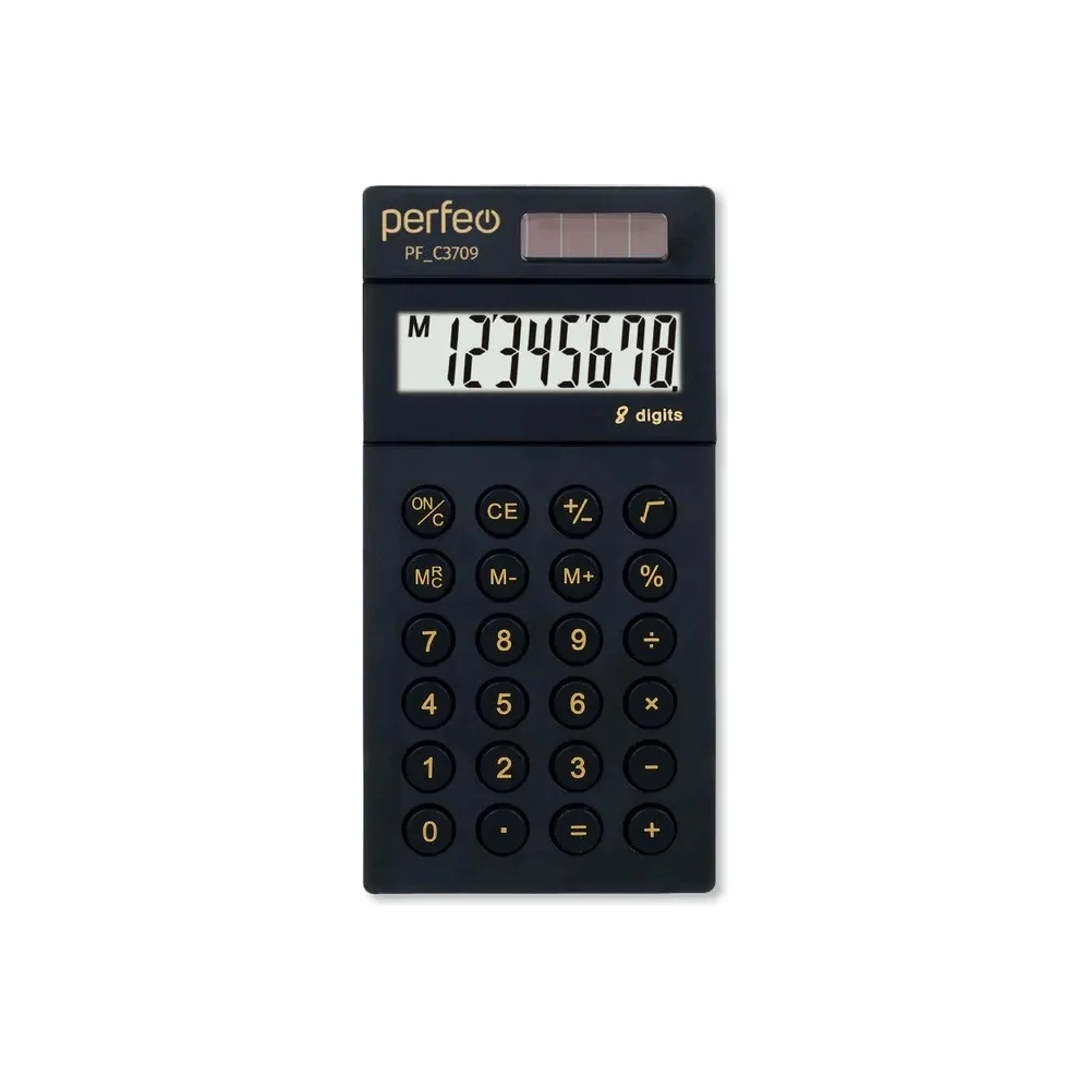 Карманный восьмиразрядный калькулятор Perfeo