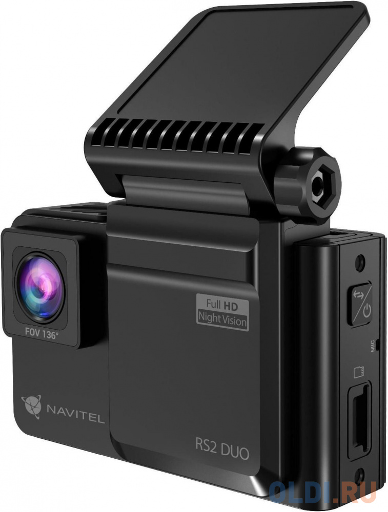 Видеорегистратор Navitel RS2 DUO DVR черный 2Mpix 1080x1920 1080p 136гр. NTK96675