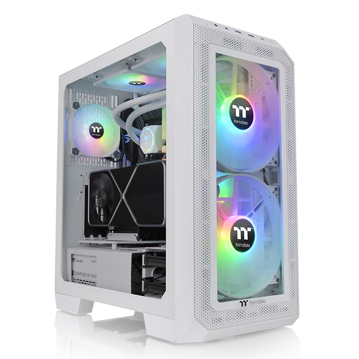 Корпус Thermaltake View 300 MX Snow белый (CA-1P6-00M6WN-00)