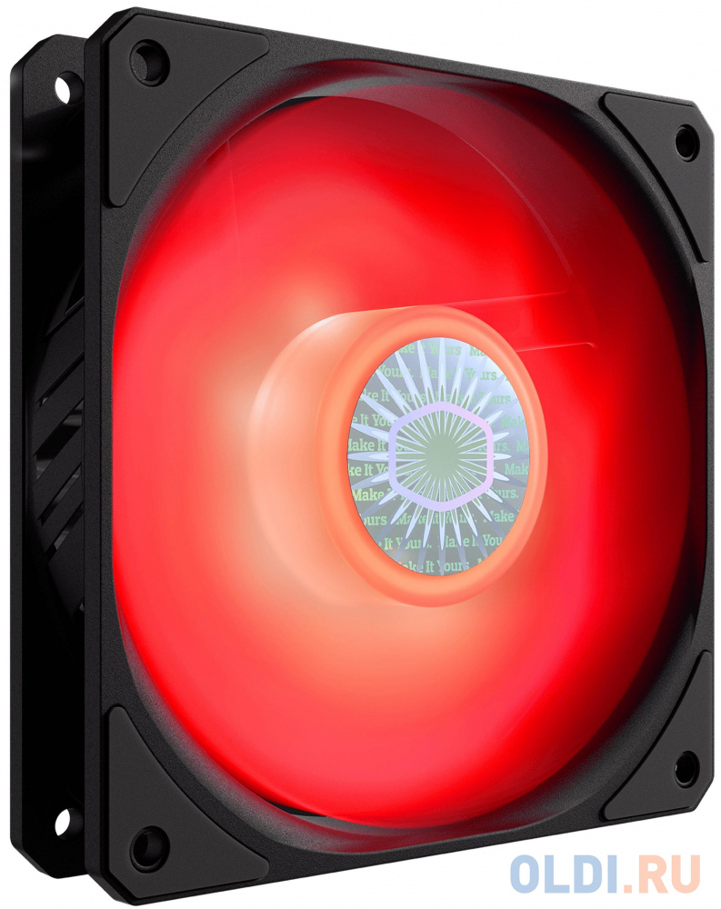 Cooler Master Case Cooler SickleFlow 120 Red LED fan, 4pin