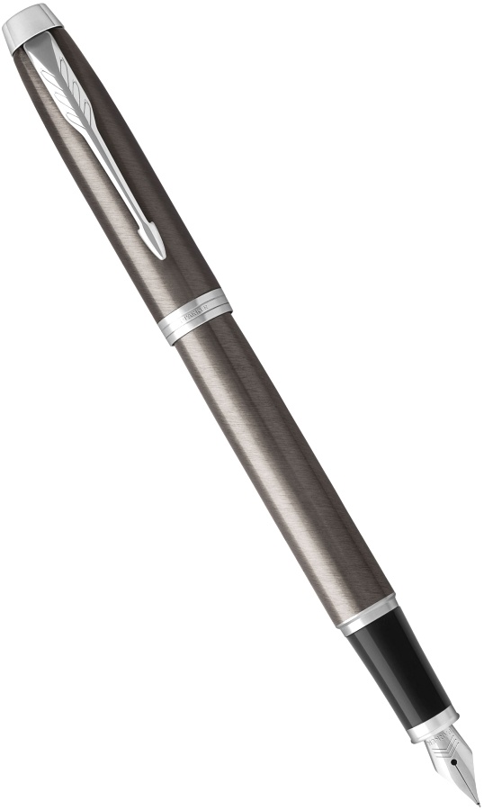 Ручка перьевая IM Core F321 (1931650) Dark Espresso CT F перо сталь нержавеющая подар.кор.