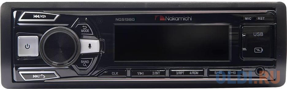 Автомагнитола Nakamichi NQ513BG 1DIN 4x50Вт