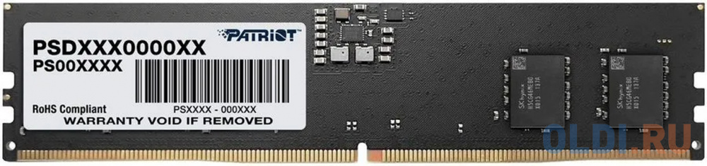 Модуль памяти DIMM 16GB DDR5-5600 PSD516G560081 PATRIOT в Москвe