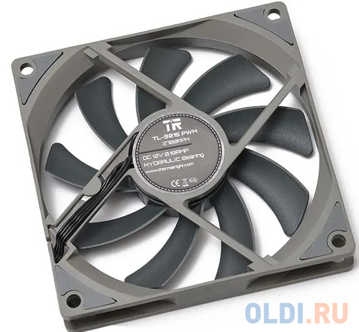 Вентилятор Thermalright TL-9015, 92x92x15 мм, 2700 об/мин, 22 дБА, PWM