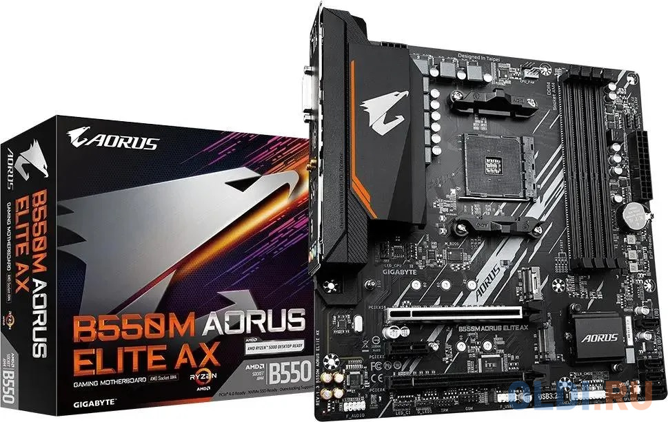 Материнская плата GigaByte B550M AORUS ELITE AX