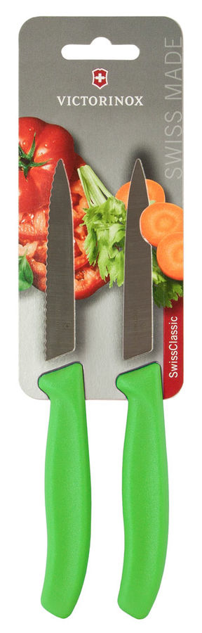 Набор ножей Victorinox Swiss Classic, 2 шт., салатовый (6.7796.L4B)