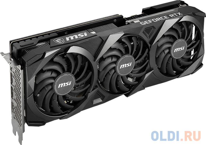 Видеокарта MSI nVidia GeForce RTX 3060 Ti VENTUS 3X 8GD6X OC 8192Mb