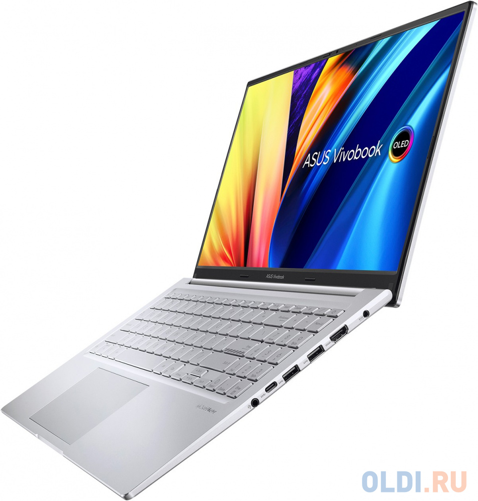 Ноутбук ASUS Vivobook 15X OLED X1503ZA-L1502 Intel Core i3-1220P/8Gb/SSD512Gb/15.6&quot;/OLED/FHD/noOS/silver (90NB0WY2-M00R90) в Москвe