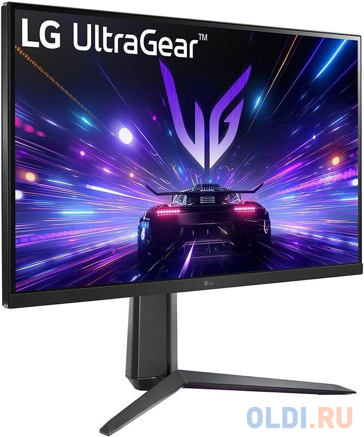 Монитор LG 27" UltraGear 27GS65F-B черный IPS LED 16:9 HDMI матовая HAS 400cd 178гр/178гр 1920x1080 180Hz FreeSync DP FHD 7.2кг