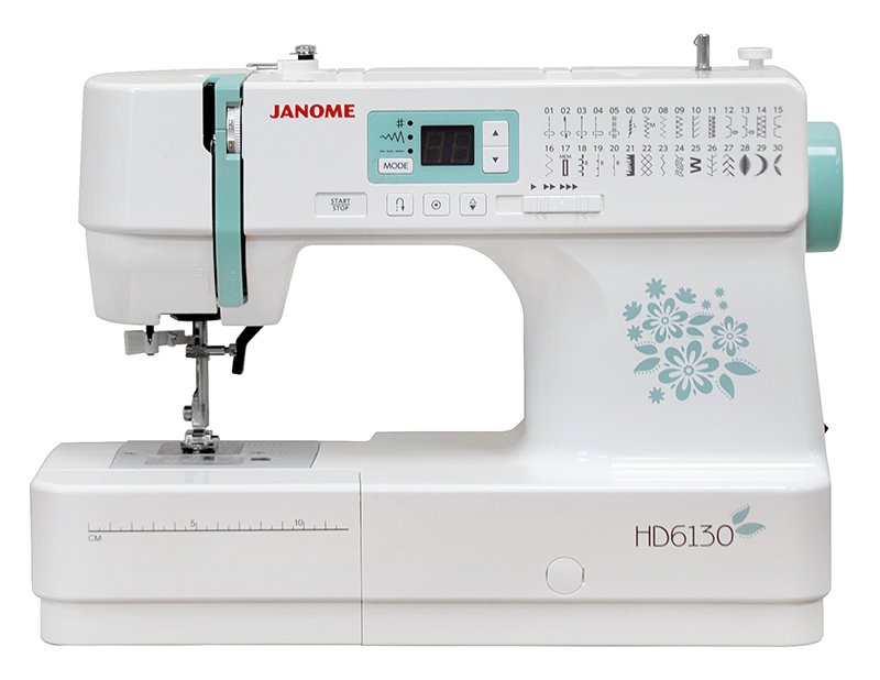 Швейная машина Janome HD6130, белый (100271)