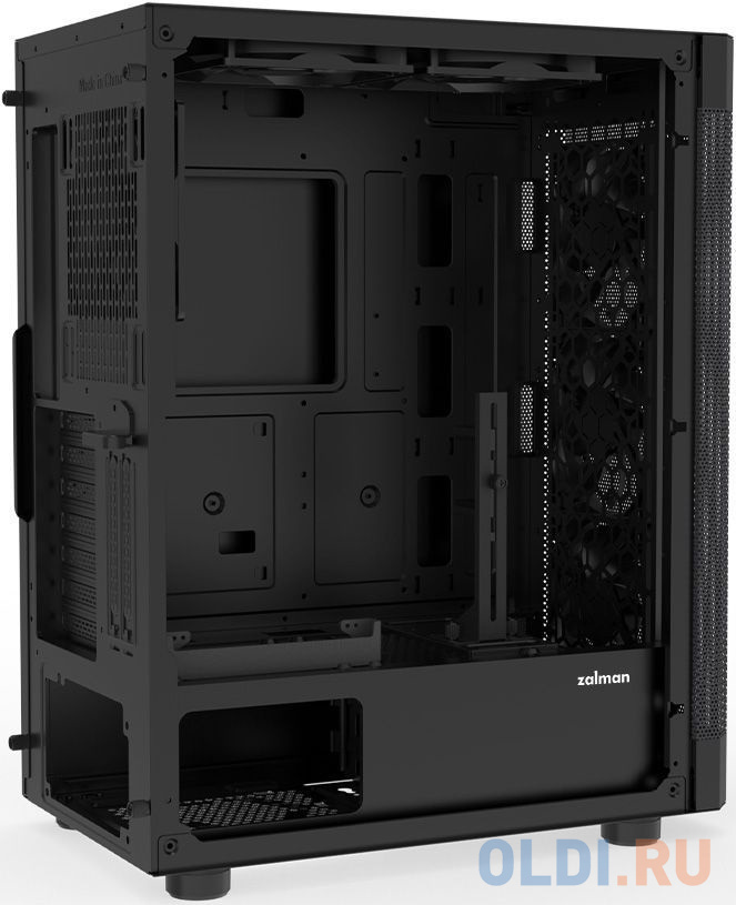 Корпус MidiTower Zalman I4 black (ATX, MESH, 2x3.5", 2x2.5", 1xUSB2.0, 2xUSB3.0, 6x120mm) (Zalman I4) в Москвe